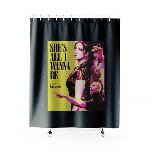 Tate Mcrae Shes All I Wanna Be Shower Curtains