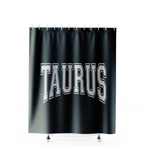 Taurus Astrology Zodiac Shower Curtains