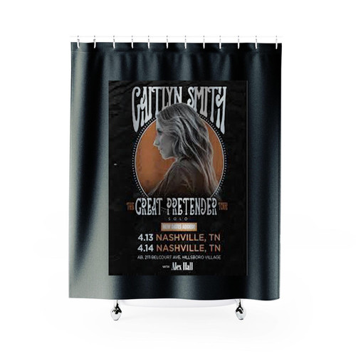 Caitlyn Smith The Great Pretender Tour Shower Curtains