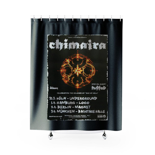 Chimaira The Age Of Hell Tour 2012 Shower Curtains