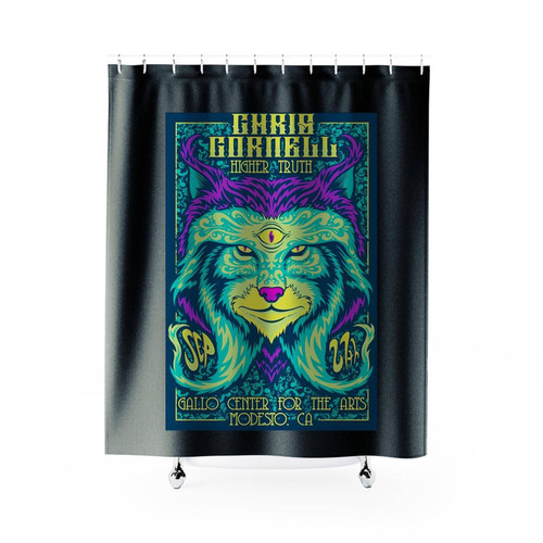 Chris Cornell Higher Truth Concert Shower Curtains