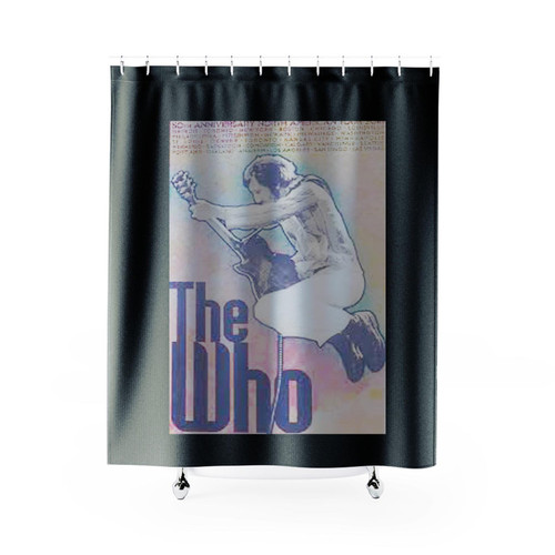 Chuck Sperry Pete Townshend The Who Hand Shower Curtains