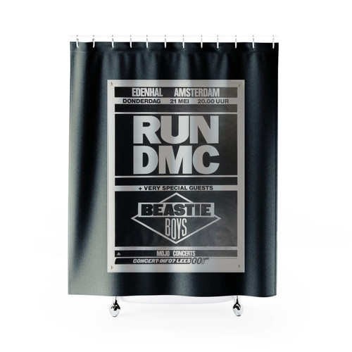 Classic Rock 1980S Concert Shower Curtains