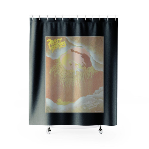 2014 Avett Brothers Bloomington Silkscreen Concert Poster Shower Curtains
