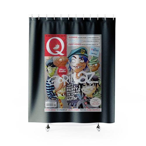 Damon Albarn 2 Shower Curtains
