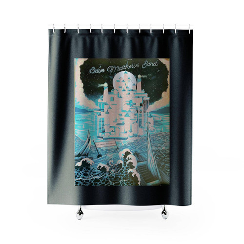 Dave Matthews Band Poster Shower Curtains
