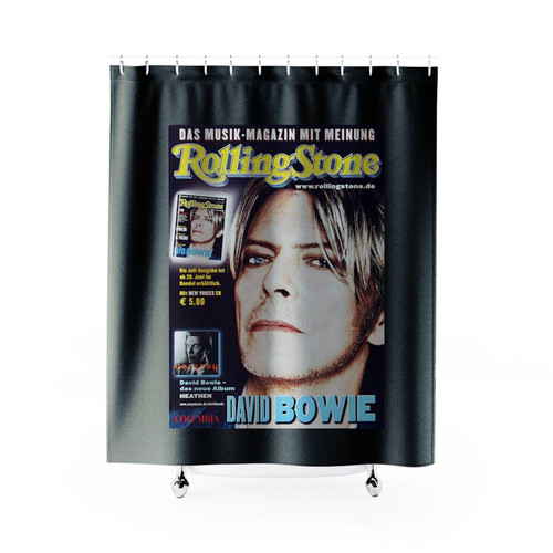 David Bowie Rolling Stone Frankfurt 2003 Shower Curtains