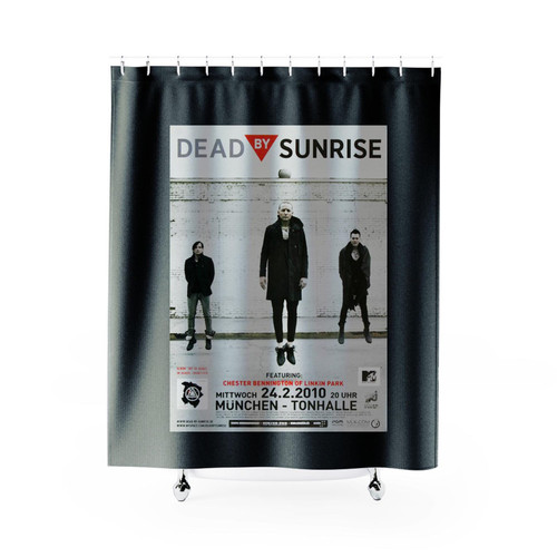 Dead By Sunrise Out Of Ashes Munchen 2010 Shower Curtains