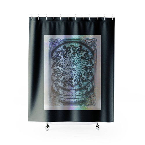 2014 The Black Keys Baltimore Sparkle Foil Variant Shower Curtains