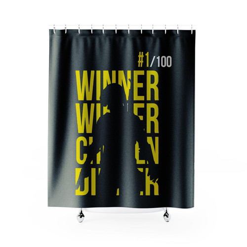 Pubg Winner Winner Chicken Dinner Shower Curtains