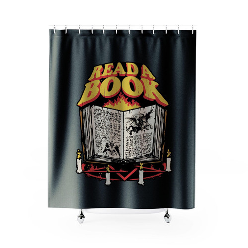 Read A Book Shower Curtains
