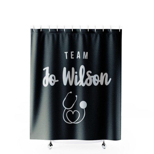Team Jo Wilson Shower Curtains
