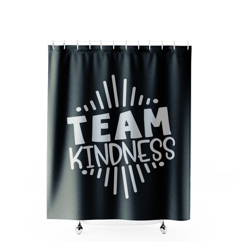 Team Kindness Shower Curtains