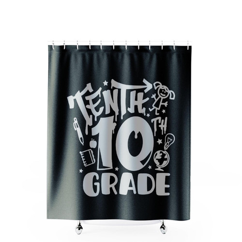 Tenth Grade 10Th Grade Tenth Grade Teacher Shower Curtains