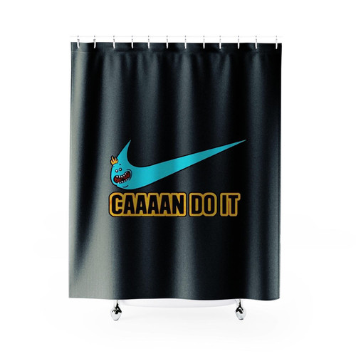 Rick And Morty Parody Can Do It Nike Shower Curtains