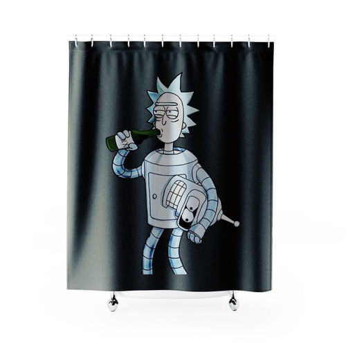 Rick Sanchez Drink Xxx Shower Curtains