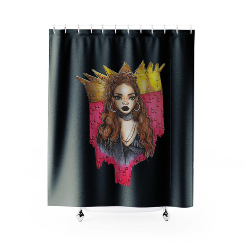 Rihanna Anti Shower Curtains