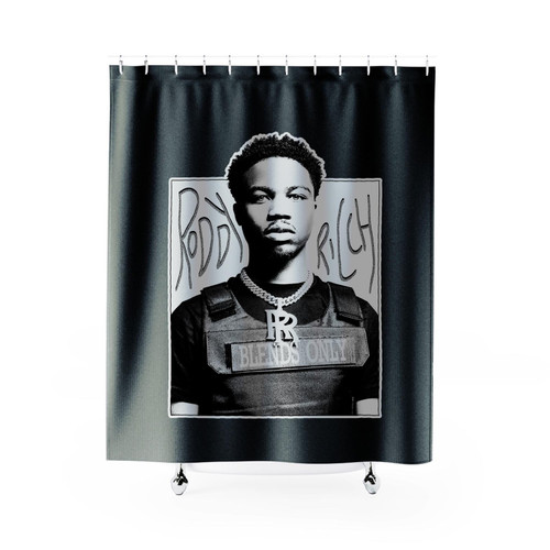 Roddy Ricch Shower Curtains