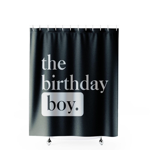The Birthday Boy Shower Curtains