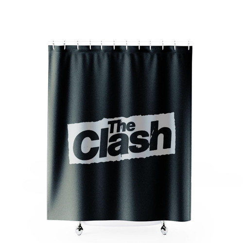 The Clash British Punk Rock Shower Curtains