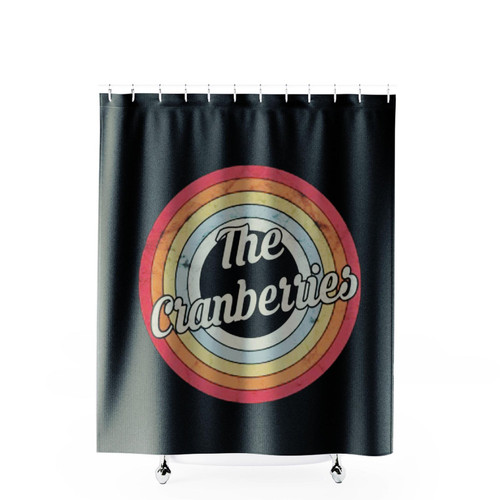 The Cranberries Retro Style Shower Curtains