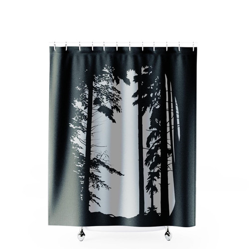The Cure A Forest Shower Curtains