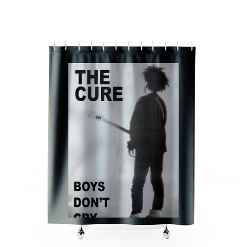 The Cure Boys Dont Cry Rock Band 1 Shower Curtains