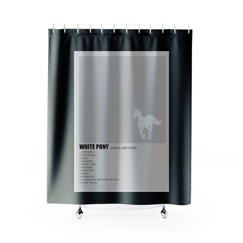 Deftones White Pony Album Cover Poster Shower Curtains