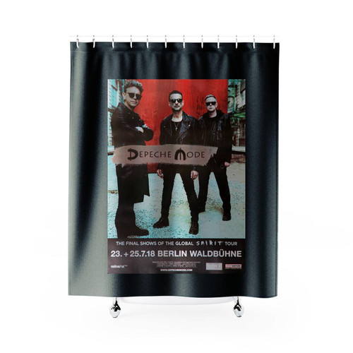 Depech Mod Berlin 2018 Shower Curtains