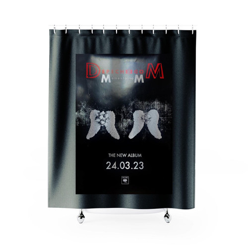 Depeche Mode Memento Mori 2023 Shower Curtains