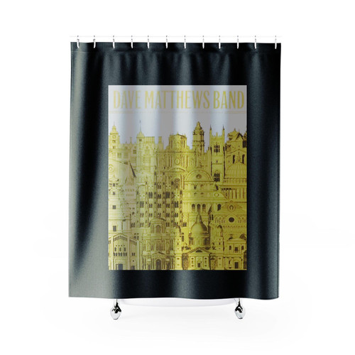 2015 Dave Matthews Band Brussels Silkscreen Shower Curtains