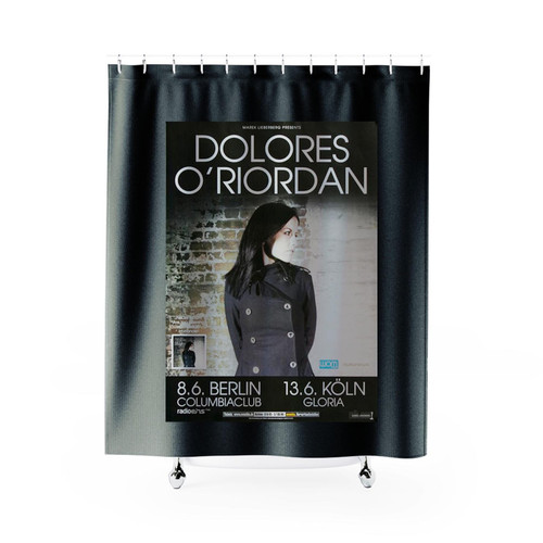 Dolores O'Riordan No Baggage Berlin & Koln 2007 Shower Curtains