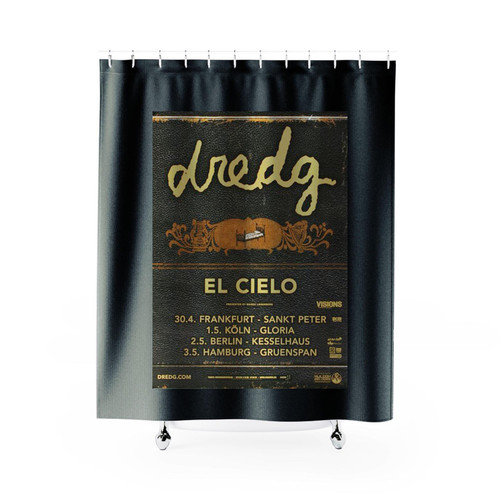 Dredg El Cielo Frankfurt 2014 Shower Curtains
