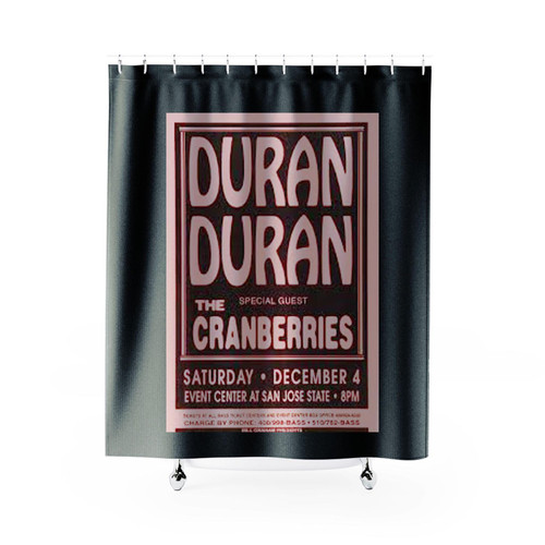 Duran Duran Vintage Concert Shower Curtains