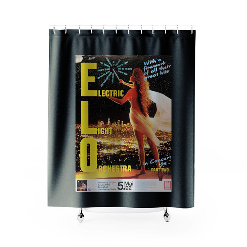 Elo Electric Light Orchestra In Concert Frankfurt 1992 Shower Curtains