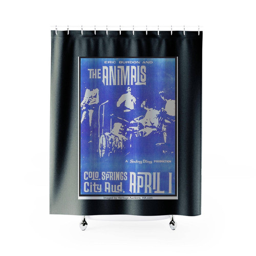 Eric Burdon And The Animals At The Colorado Springs City Auditorium Shower Curtains