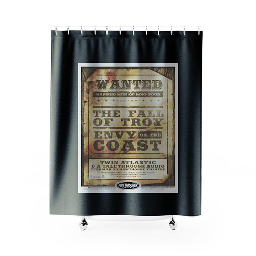 Fall Of Troy 2010 Portland Concert Tour Shower Curtains