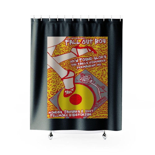 Fall Out Boy Limited Band Shower Curtains