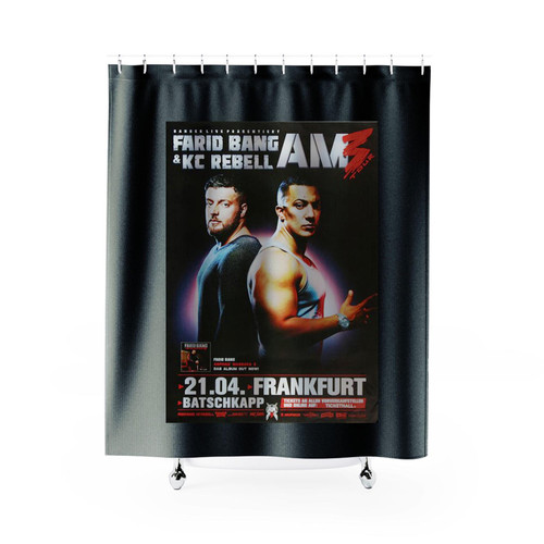Farid Bang Asphalt Massaka Frankfurt 2015 Shower Curtains