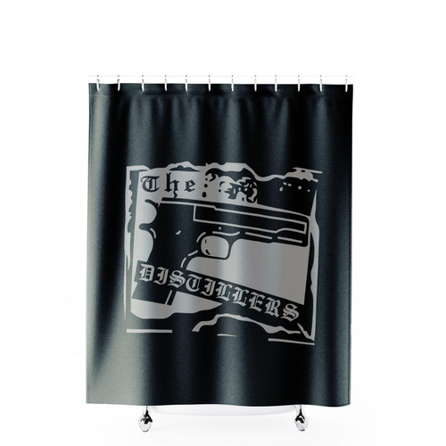 The Distillers Tour Concert Hardcore Punk Rock Band Shower Curtains