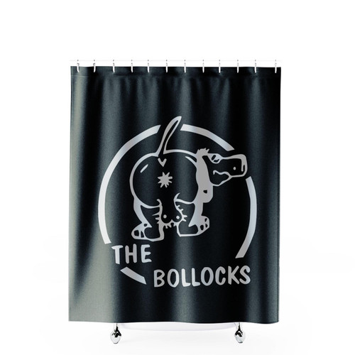 The Dogs Bollocks Funny 1 Shower Curtains