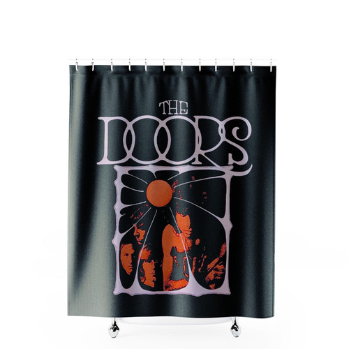 The Doors Sun Group Portrait Shower Curtains