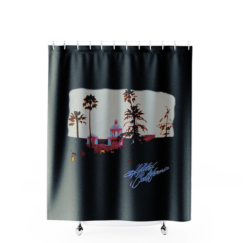 The Eagles Hotel California Shower Curtains