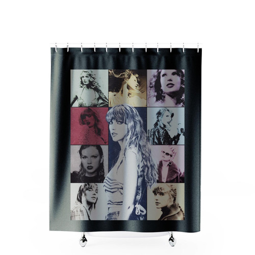 The Eras Tour 2023 Vintage Taylor Swift Shower Curtains