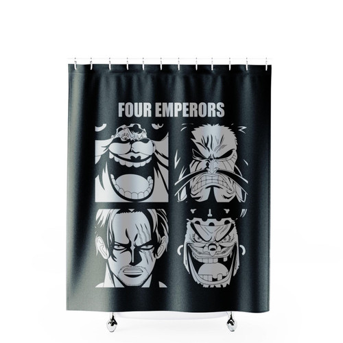 The Four Emperors Shower Curtains
