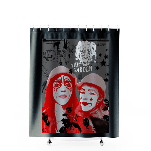 The Garden Band Shower Curtains