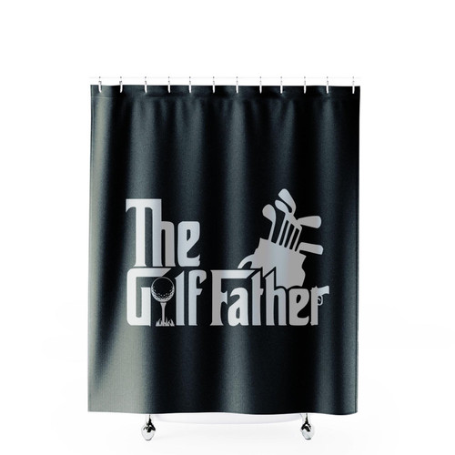 The Golf Father Shower Curtains