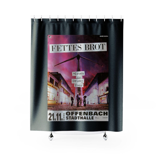 Fettes Brot Strom Und Drang Offenbach 2008 Shower Curtains
