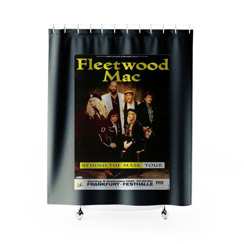 Fleetwood Mac Behind The Mask Frankfurt 1990 Shower Curtains