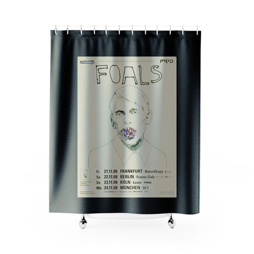 Foals Antidotes Tour 2008 Shower Curtains